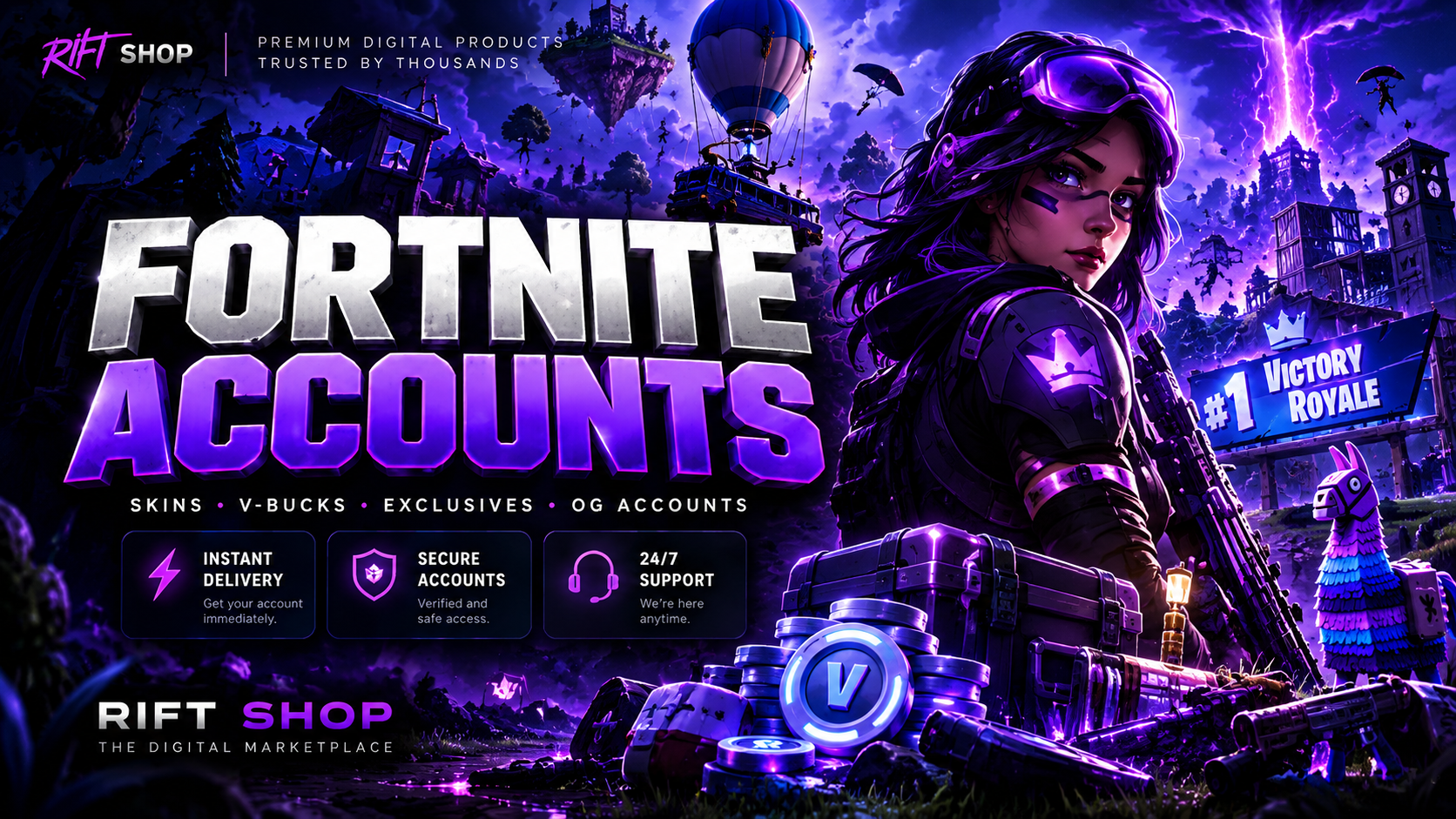 FA Fortnite Accounts