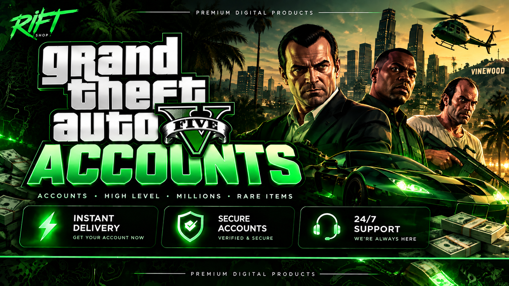GTA 5 Accounts